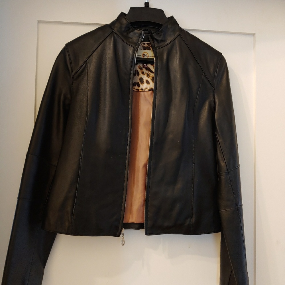Leather jacket